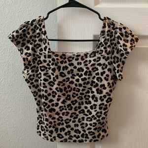 Cheetah Print Top
